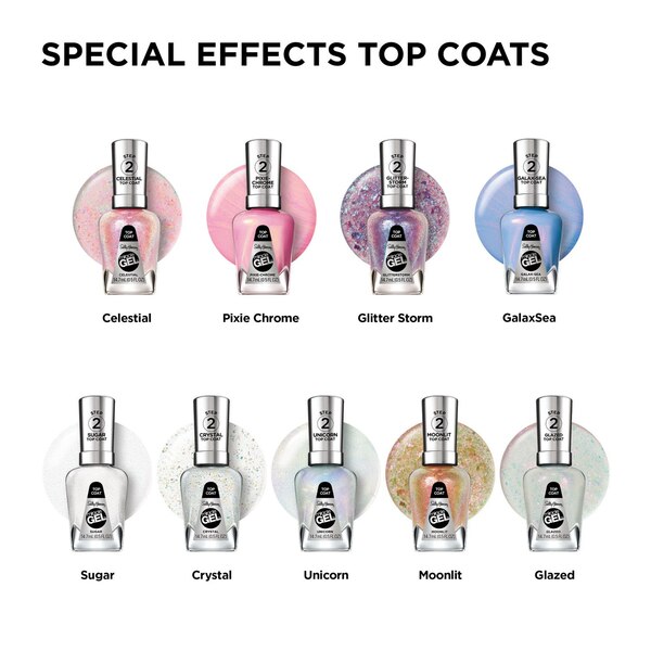 Sally Hansen Miracle Gel Special Effects Top Coats