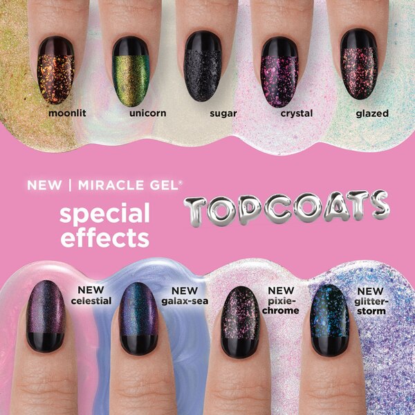 Sally Hansen Miracle Gel Special Effects Top Coats