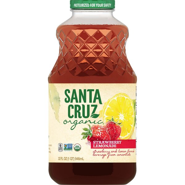 Santa Cruz, Organic Strawberry Lemonade 32oz