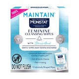 Monistat Feminine Cleaning Wipes with Boric Acid, 12 CT, thumbnail image