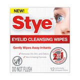 Stye Eyelid Cleansing Wipes, 12 CT, thumbnail image
