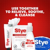 Stye Eyelid Cleansing Wipes, 12 CT, thumbnail image