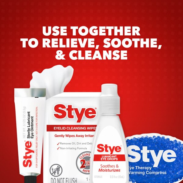 Stye Eyelid Cleansing Wipes, 12 CT
