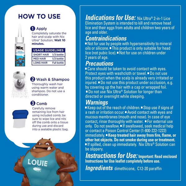 NIX Ultra Treatment Hair Solution