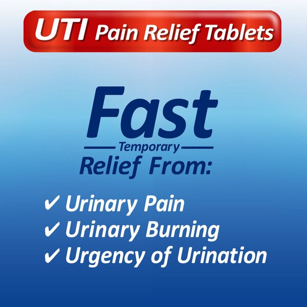 URISTAT Ultra UTI Pain Relief, With Cranberry Coating, 30 CT