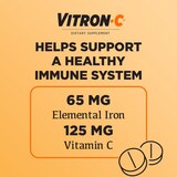 Vitron-C Iron plus Vitamin C 65mg, 60 CT, thumbnail image