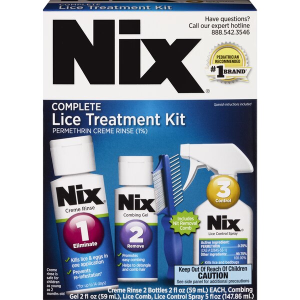 Nix Complete Lice Treatment Kit