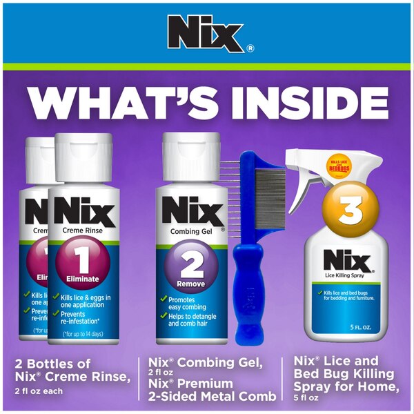 Nix Complete Lice Treatment Kit
