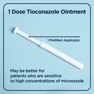 MONISTAT 1-Dose Yeast Infection Treatment, Prefilled Tioconazole Ointment Applicator