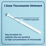 MONISTAT 1-Dose Yeast Infection Treatment, Prefilled Tioconazole Ointment Applicator, thumbnail image