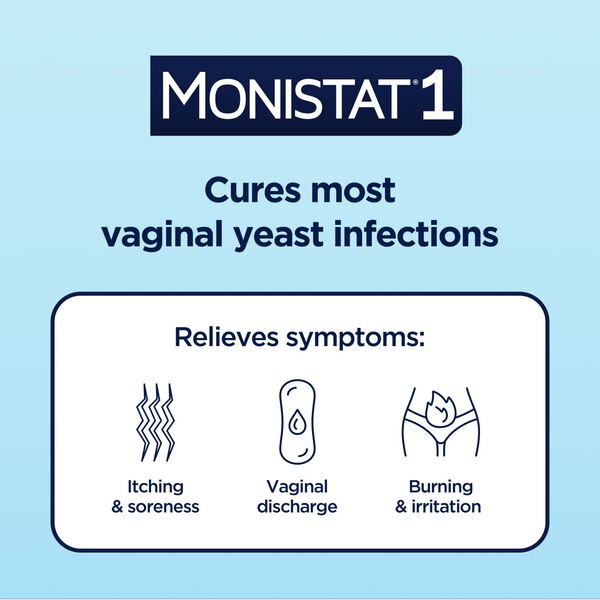 Monistat 1-Day Yeast Infection Ovule Insert Treatment