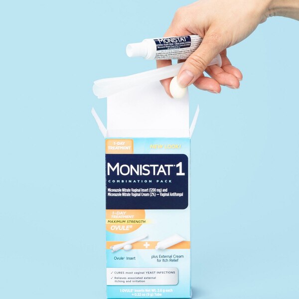 Monistat 1-Day Yeast Infection Ovule Insert Treatment
