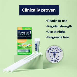 MONISTAT 3-Day Treatment Combination Pack Prefilled Cream