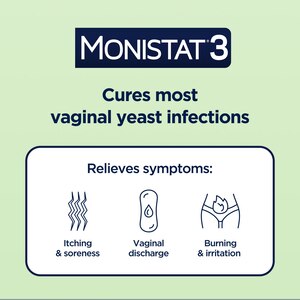Monistat 3-Day Yeast Infection Suppository Treatment