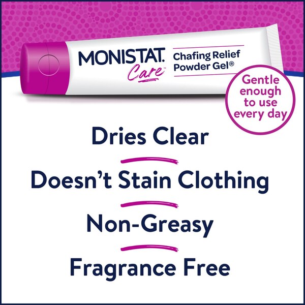 Monistat Care Chafing Relief Powder Gel, 1.5 OZ