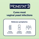 Monistat 3-Day Yeast Infection Treatment, Ovules + Itch Cream, thumbnail image
