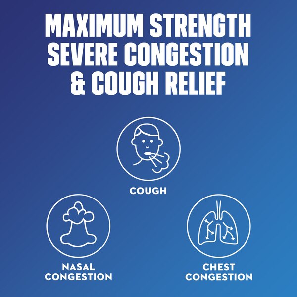 Mucinex Fast-Max - Jarabe para la tos y congestión grave, para adultos, 6 oz