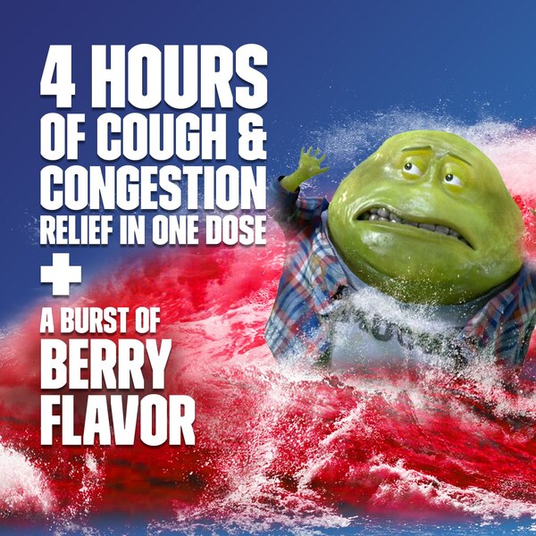 Mucinex Fast-Max - Jarabe para la tos y congestión grave, para adultos, 6 oz