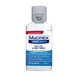 Mucinex Fast-Max Adult Cold Flu and Sore Throat Liquid, 6 OZ, thumbnail image