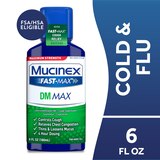 Mucinex Fast-Max Adult DM Expectorant and Cough Suppressant Liquid, 6 OZ, thumbnail image 1 of 9