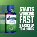 Mucinex Fast-Max Adult DM Expectorant and Cough Suppressant Liquid, 6 OZ, thumbnail image 3 of 9