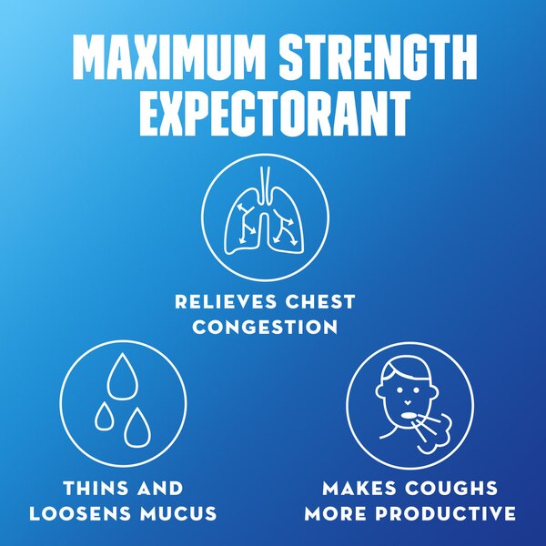 Mucinex Maximum Strength Chest Congestion Expectorant Tablets