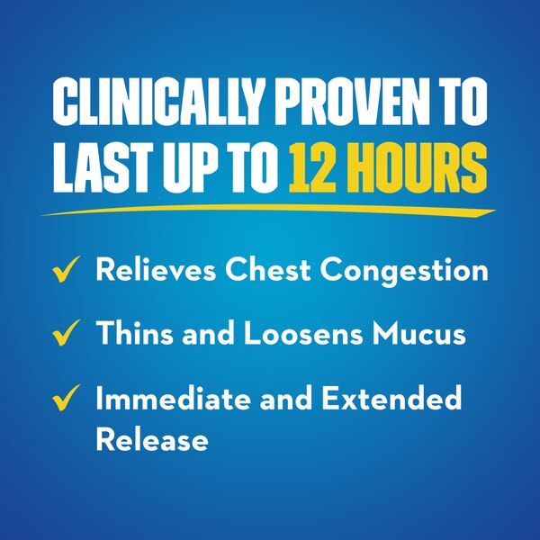 Mucinex Maximum Strength Chest Congestion Expectorant Tablets