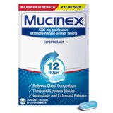Mucinex Maximum Strength Chest Congestion Expectorant Tablets, thumbnail image