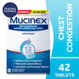 Mucinex Maximum Strength Chest Congestion Expectorant Tablets, thumbnail image