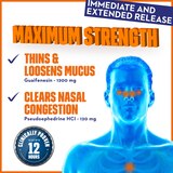 Mucinex D Maximum Strength Expectorant & Nasal Decongestant Tablets, 24 CT, thumbnail image