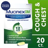 Mucinex DM 12HR Expectorant & Cough Suppressant, thumbnail image