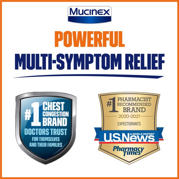 Mucinex D Expectorant and Nasal Decongestant Tablets