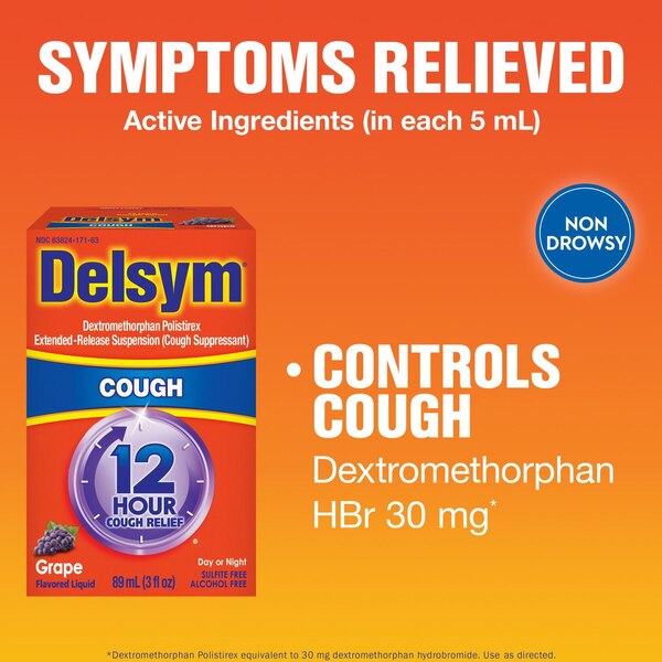 Delsym Cough Suppressant Liquid