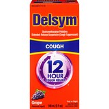 Delsym Adult Cough Suppressant Liquid, Grape Flavor, 5 OZ, thumbnail image