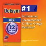 Delsym Adult Cough Suppressant Liquid, Grape Flavor, 5 OZ, thumbnail image