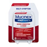 Mucinex Fast-Max Adult Severe Congestion and Cold Caplets, 20 CT, thumbnail image
