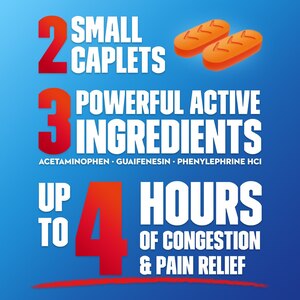 Mucinex Sinus-Max Severe Congestion & Pain Relief, 20 CT