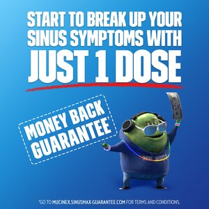 Mucinex Sinus-Max Severe Congestion & Pain Relief, 20 CT