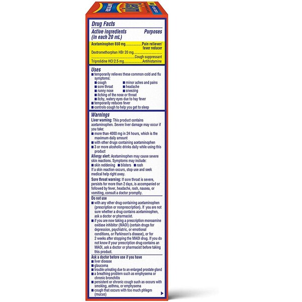 Delsym Fast Release Nighttime Cough Liquid, 6 OZ