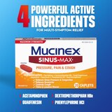 Mucinex Sinus-Max for Pressure, Pain & Cough, 20 CT, thumbnail image