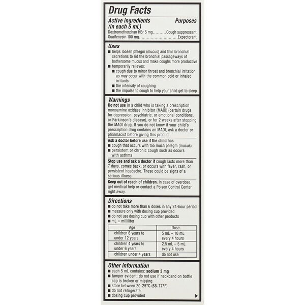Mucinex Children's Expectorant Liquid Cherry, 4 OZ