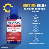 Mucinex Sinus-Max Severe Congestion and Pain & Nightshift Sinus Combo Pack, 2 6 OZ bottles, thumbnail image