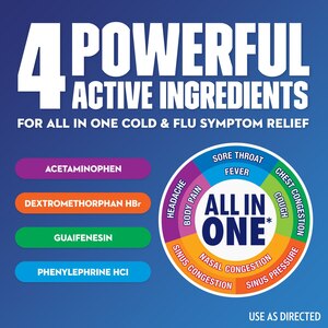 Mucinex Fast-Max Max Strength, Severe Cold Liquid Gels, 16 CT