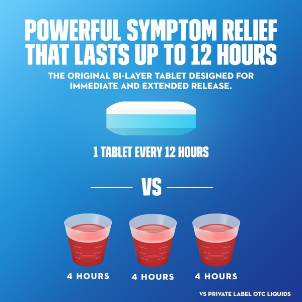 Mucinex 12HR Cough & Chest Congestion Expectorant Relief Tablets
