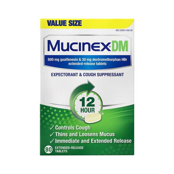 Mucinex DM 12HR Expectorant & Cough Suppressant
