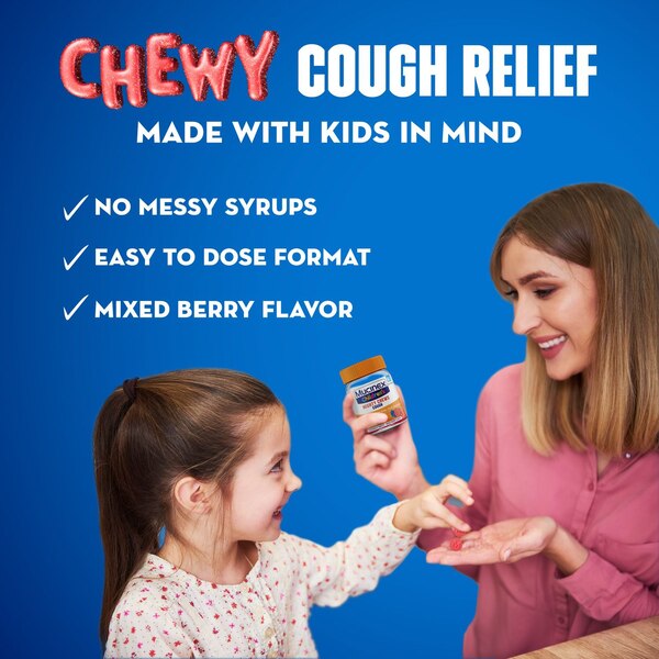 Mucinex Children's Cough Relief Chews Combo Mixed Berry