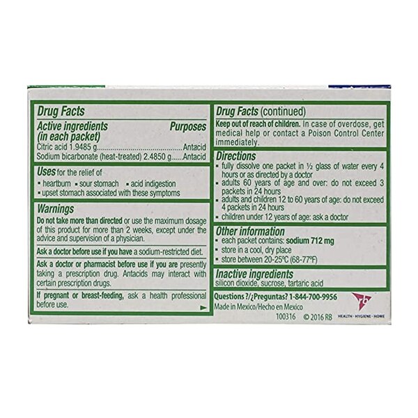 Sal de Uvas Picot, Antacid, 8 CT