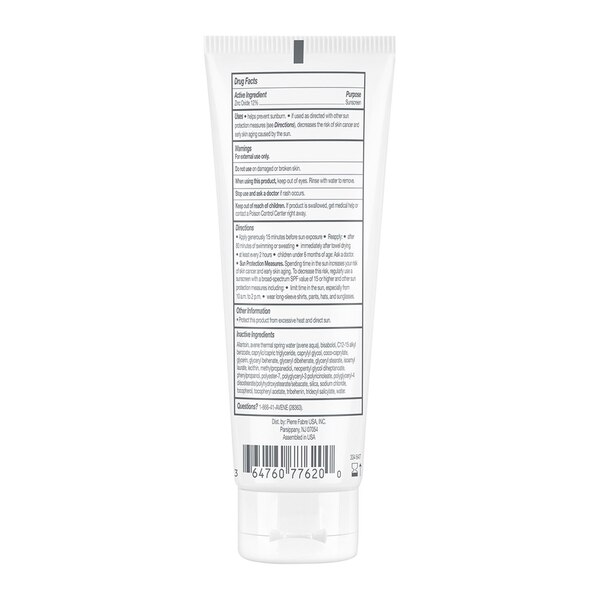 Avène Mineral Sunscreen Face and Body Lotion, SPF 50, 4.2 OZ