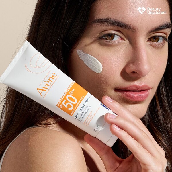 Avène Mineral Sunscreen Face and Body Lotion, SPF 50, 4.2 OZ