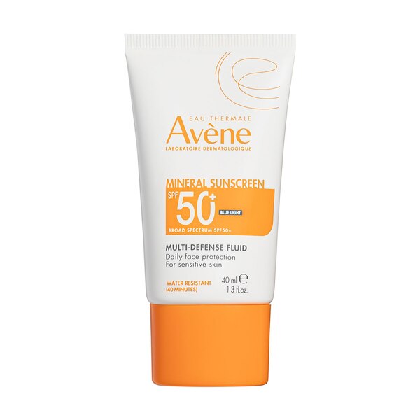 Avene Mineral Sunscreen Multi-Defense Fluid, SPF 50+, 1.3 OZ